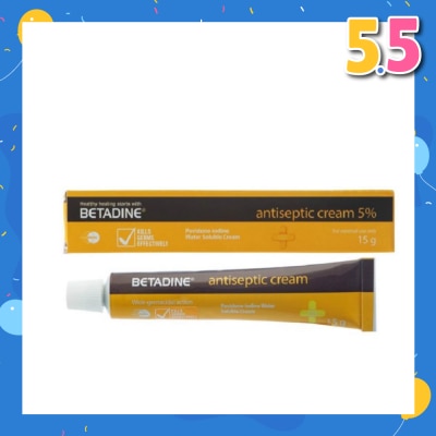 BETADINE® Antiseptic Cream 5% 15g
