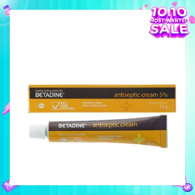 BETADINE® Antiseptic Cream 5% 15g
