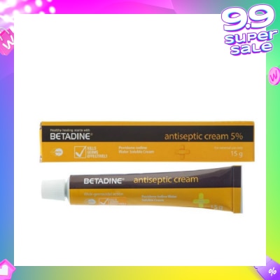 BETADINE® Antiseptic Cream 5% 15g