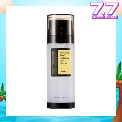 COSRX Advanced Snail Radiance Dual Essence (Enhance Skin Plumpness and Boost Skin's Radiance) 80ml