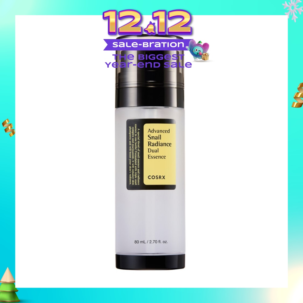 Advanced Snail Radiance Dual Essence (Enhance Skin Plumpness and Boost Skin's Radiance) 80ml