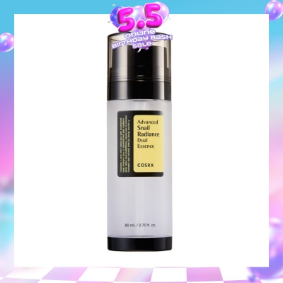 COSRX - Advanced Snail Radiance Dual Essence (Enhance Skin Plumpness and Boost Skin's Radiance) 80ml (Expiry: Apr`2027)