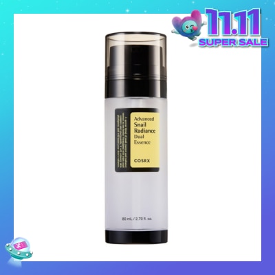 COSRX Advanced Snail Radiance Dual Essence (Enhance Skin Plumpness and Boost Skin's Radiance) 80ml