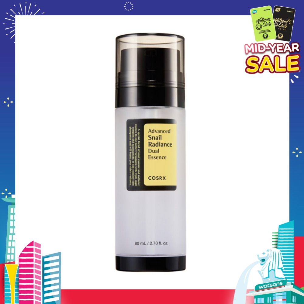 Advanced Snail Radiance Dual Essence (Enhance Skin Plumpness and Boost Skin's Radiance) 80ml
