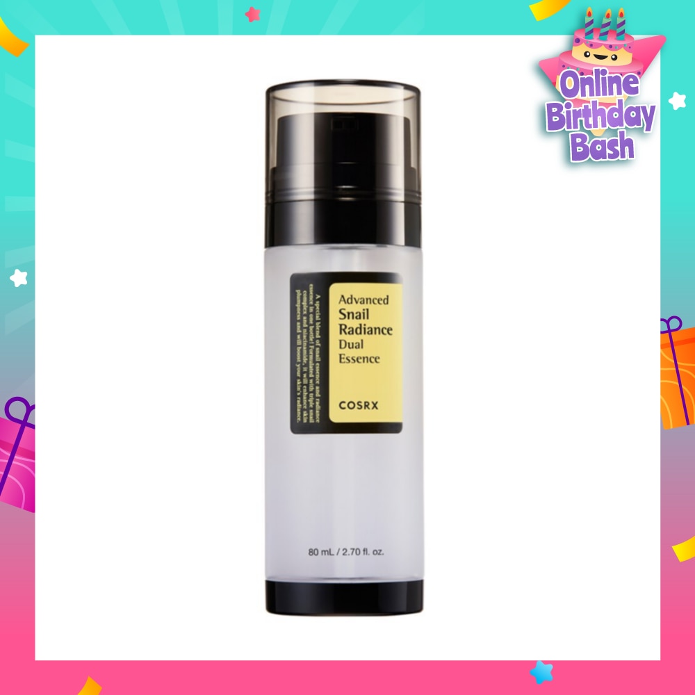 Advanced Snail Radiance Dual Essence (Enhance Skin Plumpness and Boost Skin's Radiance) 80ml