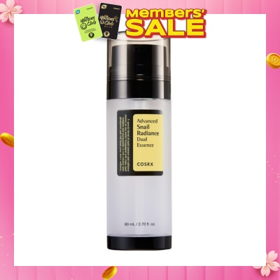 COSRX Advanced Snail Radiance Dual Essence (Enhance Skin Plumpness and Boost Skin's Radiance) 80ml