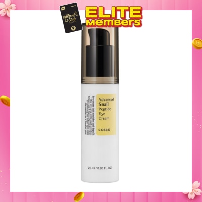 COSRX Advanced Snail Peptide Eye Cream (Diminish Dark Circles and Puffiness) 25ml