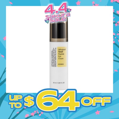 COSRX - Advanced Snail Peptide Eye Cream (Diminish Dark Circles and Puffiness) 25ml