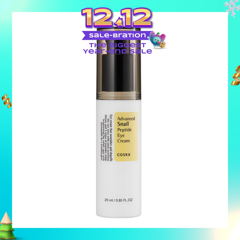 Advanced Snail Peptide Eye Cream (Diminish Dark Circles and Puffiness) 25ml