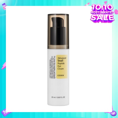 COSRX Advanced Snail Peptide Eye Cream (Diminish Dark Circles and Puffiness) 25ml