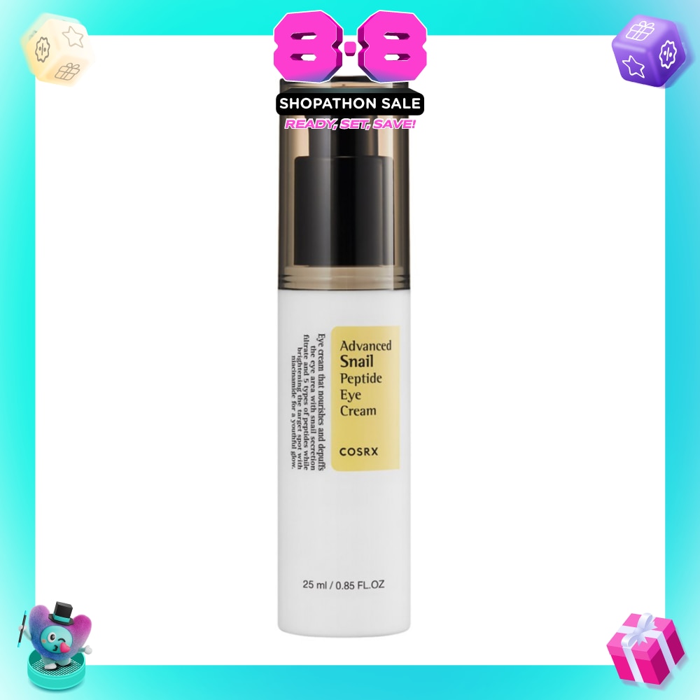 Advanced Snail Peptide Eye Cream (Diminish Dark Circles and Puffiness) 25ml