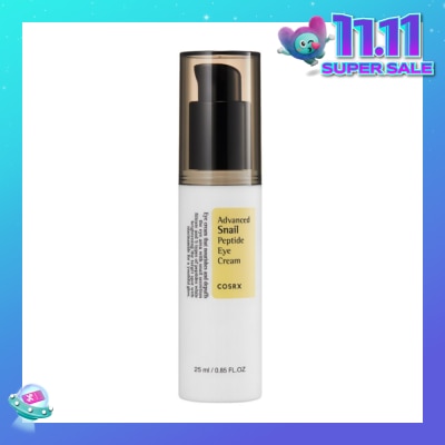 COSRX Advanced Snail Peptide Eye Cream (Diminish Dark Circles and Puffiness) 25ml