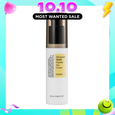 COSRX Advanced Snail Peptide Eye Cream (Diminish Dark Circles and Puffiness) 25ml (Expiry: Jun`2027) image