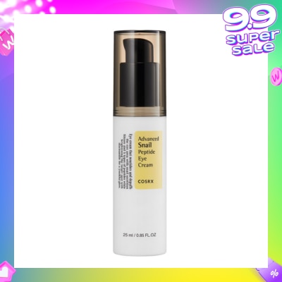 COSRX Advanced Snail Peptide Eye Cream (Diminish Dark Circles and Puffiness) 25ml