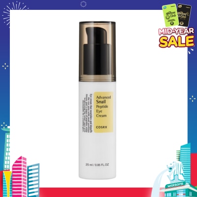 COSRX Advanced Snail Peptide Eye Cream (Diminish Dark Circles and Puffiness) 25ml