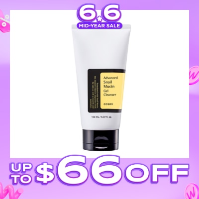 COSRX - Advanced Snail Mucin Gel Cleanser (Hydrate and Protect the Skin) 150ml