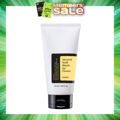 COSRX - Advanced Snail Mucin Gel Cleanser (Hydrate and Protect the Skin) 150ml
