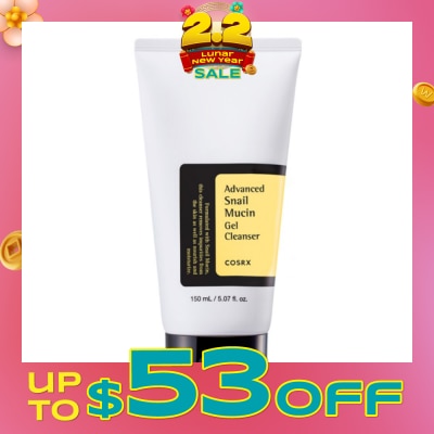 COSRX Advanced Snail Mucin Gel Cleanser (Hydrate and Protect the Skin) 150ml