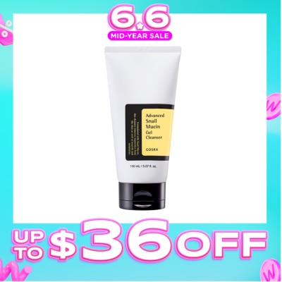 COSRX - Advanced Snail Mucin Gel Cleanser (Hydrate and Protect the Skin) 150ml