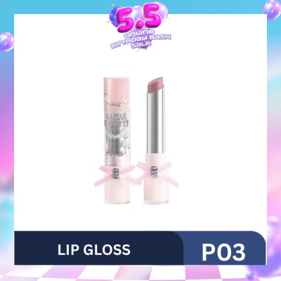 FLORTTE - Sea Pearl Solid Lip Gloss P03 2.7g