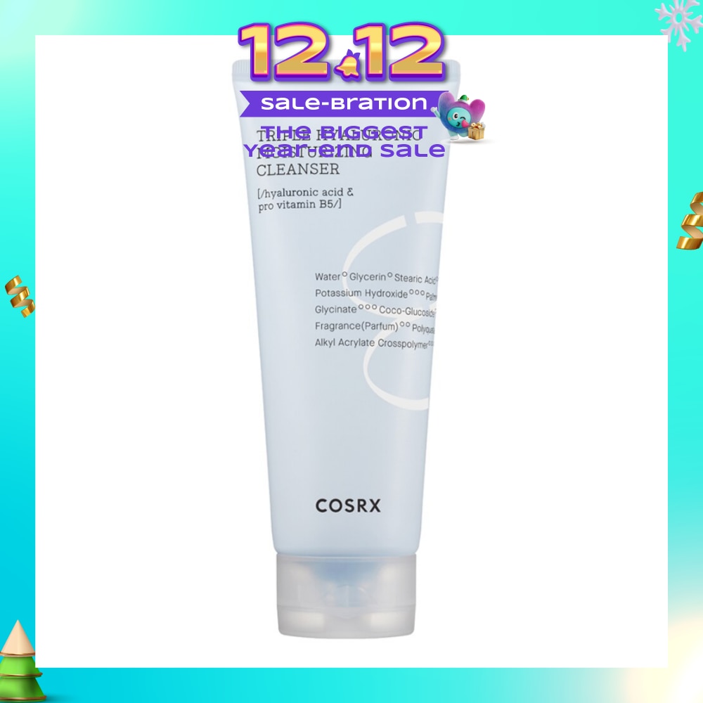 Hydrium Triple Hyaluronic Moisture Cleanser (Moisturise and Rid Skin of Makeup Residue and Impurities) 150ml (Expiry: Jul`2026)