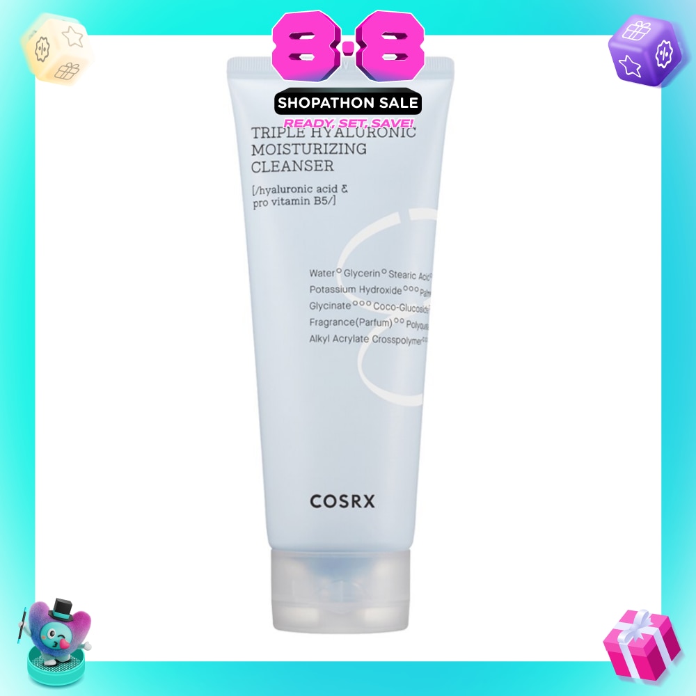 Hydrium Triple Hyaluronic Moisture Cleanser (Moisturise and Rid Skin of Makeup Residue and Impurities) 150ml