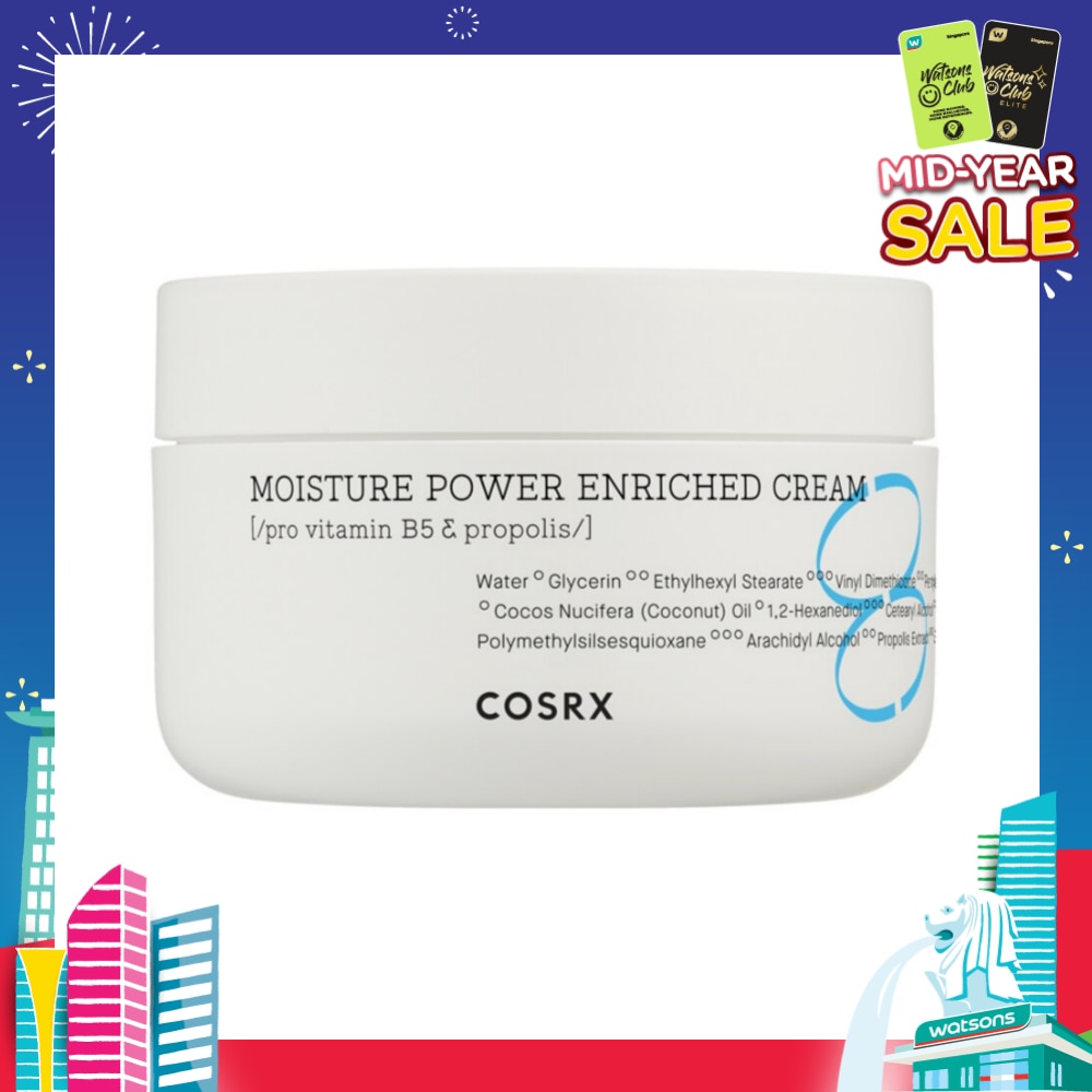 Hydrium Moisture Power Enriched Cream (Hydrate and Smoothens Rough Skin) 50ml (Expiry: Jan`2026)