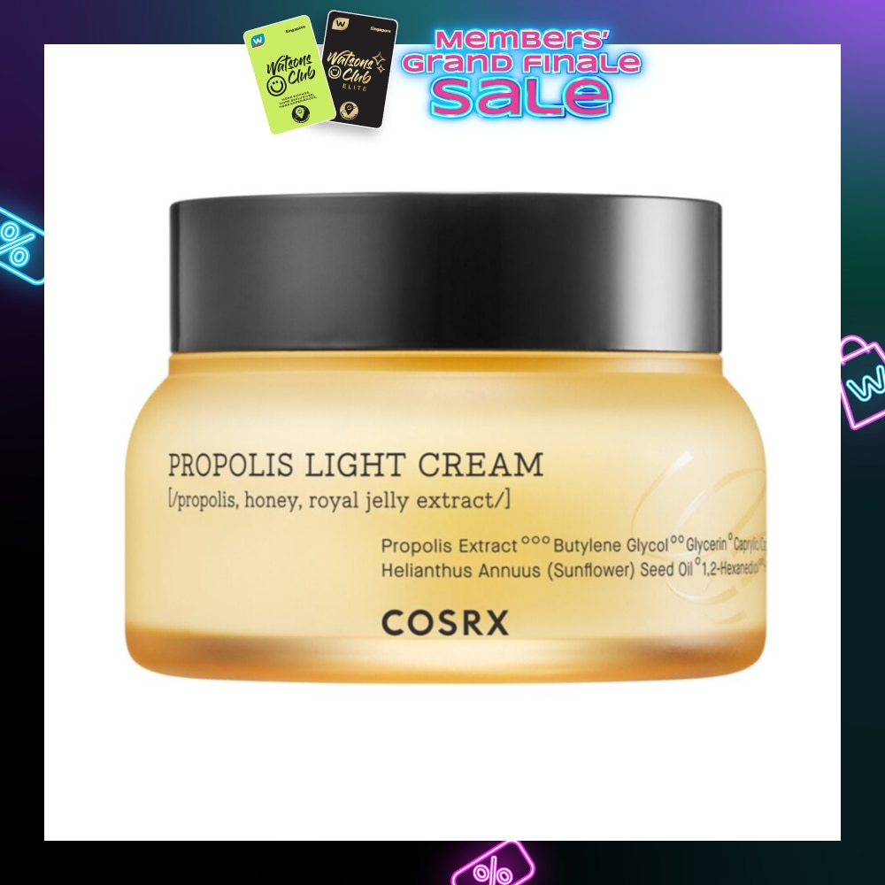 Full Fit Propolis Light Cream (Provide Moisture And Nourishment to the Skin) 65ml (Expiry: Jul`2026)