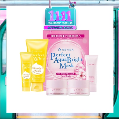 SENKA Vitamin C Glow Renewal Bundle Set 1s image