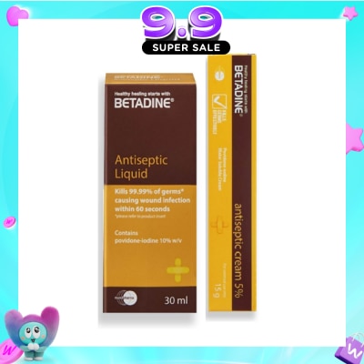 BETADINE® - Antiseptic Solutions & Cream Bundle Set 1s image