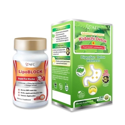 AFC - Slim & Cleanse Supplement Bundle Set 1s