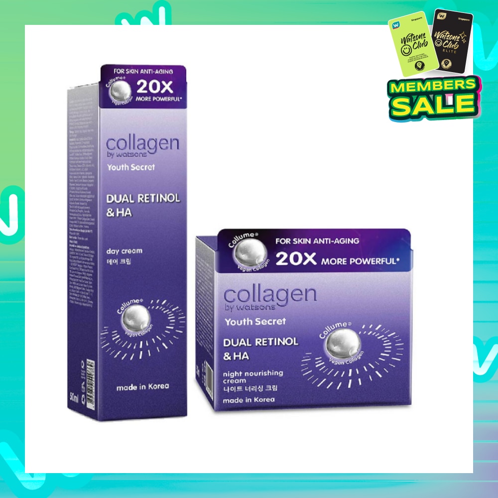 Dual Retinol Day & Night Cream Bundle Set 1s