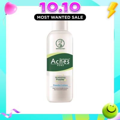 ACNES Oil Absorbing Powder Lotion with No Added Colouring (Anti Acne & Oil Control) 150ml image