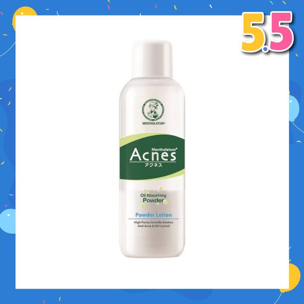 Oil Absorbing Powder Lotion with No Added Colouring (Anti-Acne & Oil Control) 150ml