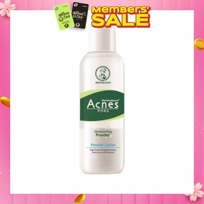ACNES Oil Absorbing Powder Lotion with No Added Colouring (Anti-Acne & Oil Control) 150ml