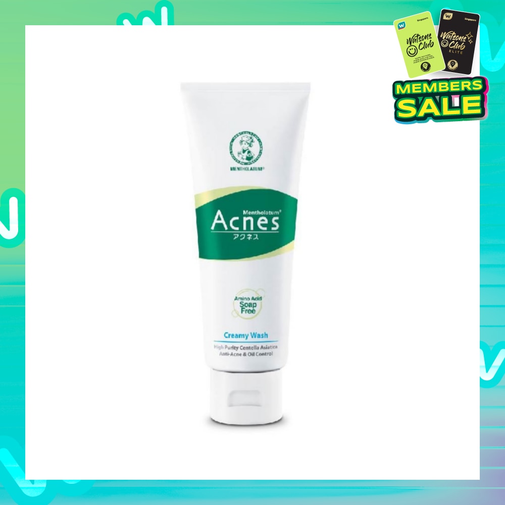 Amino Acid Soap-free Creamy Face Wash (Anti-Acne & Oil-Control) 100g