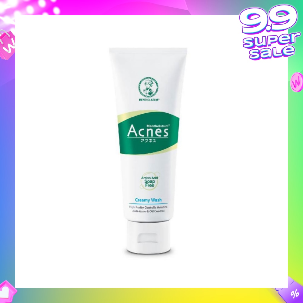 Amino Acid Soap-free Creamy Face Wash (Anti-Acne & Oil-Control) 100g