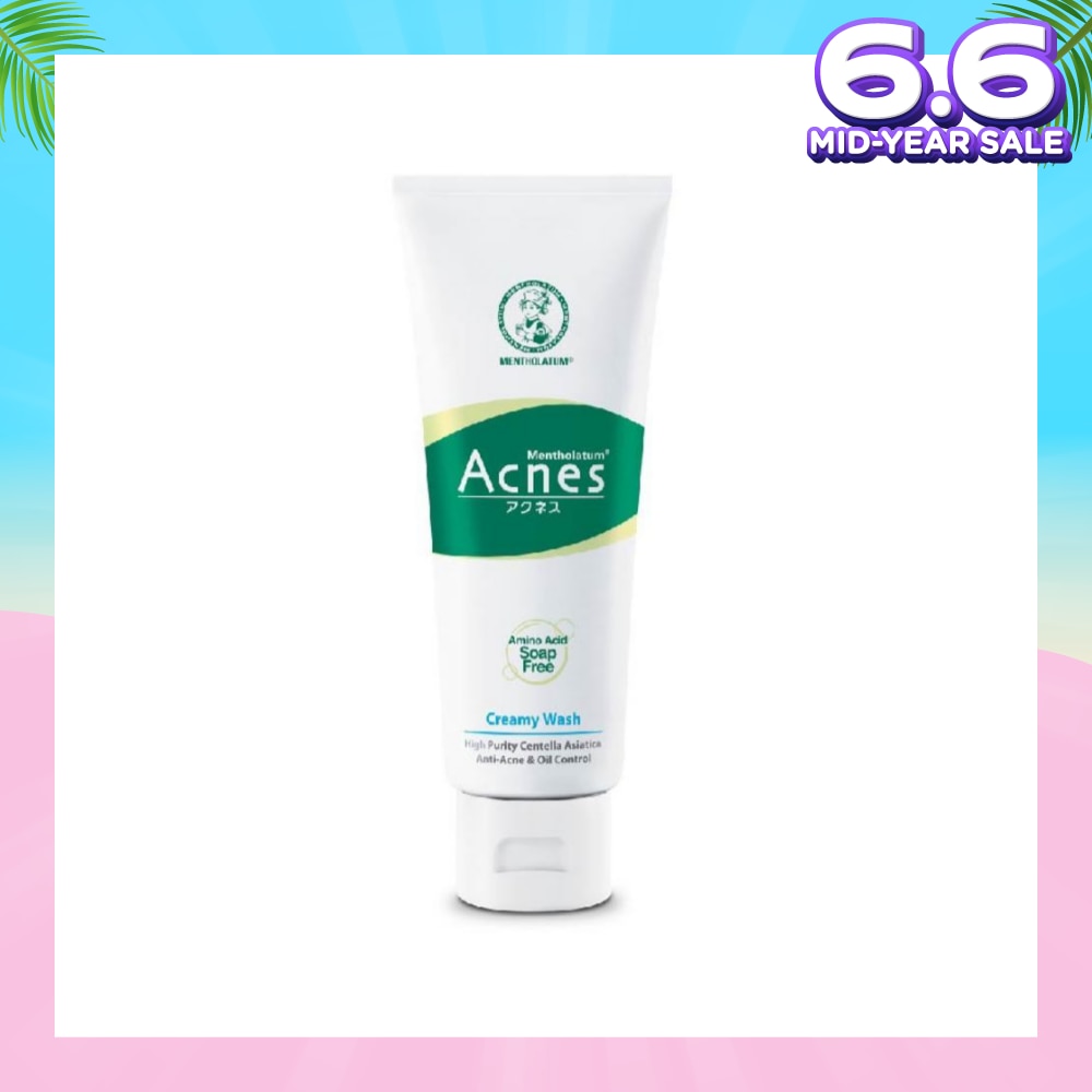 Amino Acid Soap-free Creamy Face Wash (Anti-Acne & Oil-Control) 100g