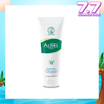 ACNES Amino Acid Soap-free Creamy Face Wash (Anti-Acne & Oil-Control) 100g