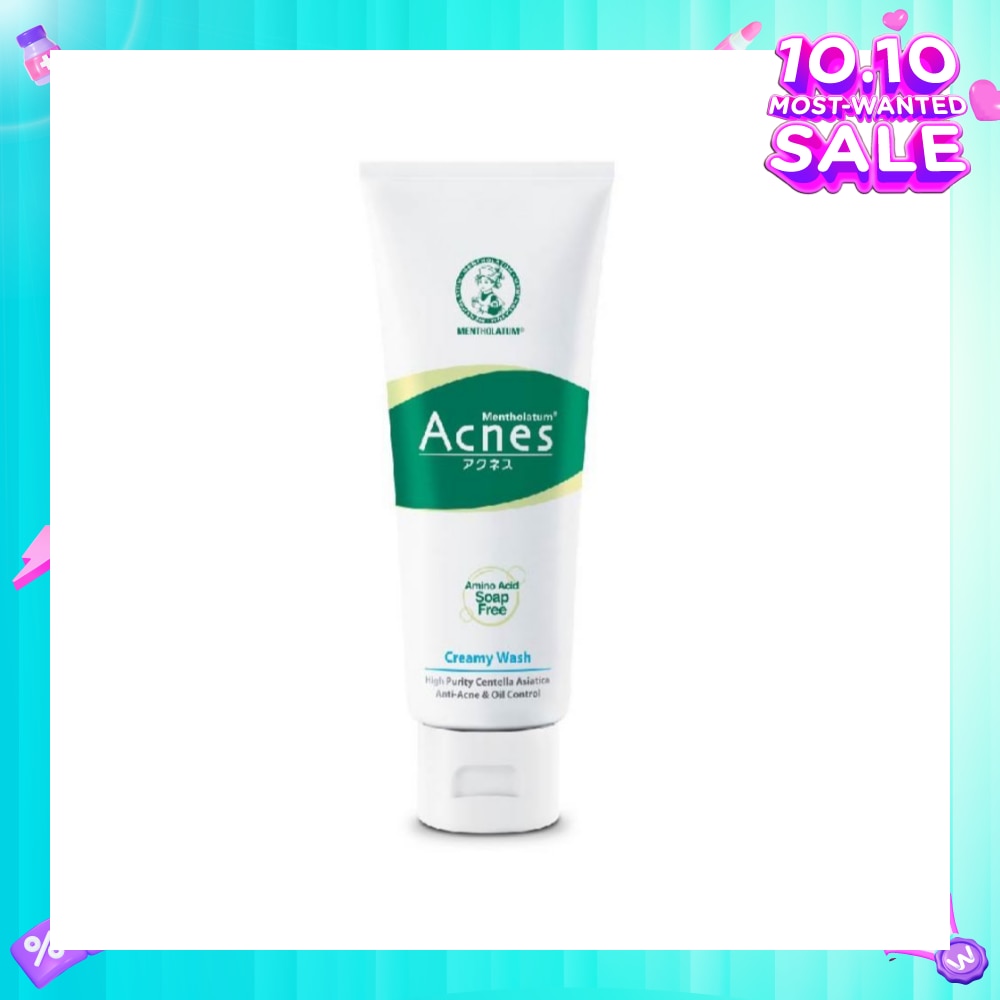 Amino Acid Soap-free Creamy Face Wash (Anti-Acne & Oil-Control) 100g