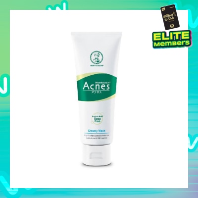 ACNES Amino Acid Soap-free Creamy Face Wash (Anti-Acne & Oil-Control) 100g