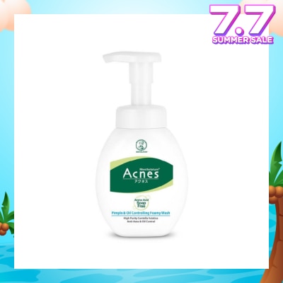 ACNES Bubble Foam Anti-Pimple Formula Wash (Anti-Bacterial & Oil-Control) 150g
