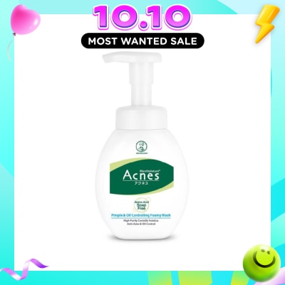 ACNES Bubble Foam Anti Pimple Formula Wash (Anti Bacterial & Oil Control) 150g image