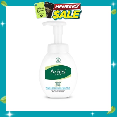 ACNES Bubble Foam Anti Pimple Formula Wash (Anti Bacterial & Oil Control) 150g image