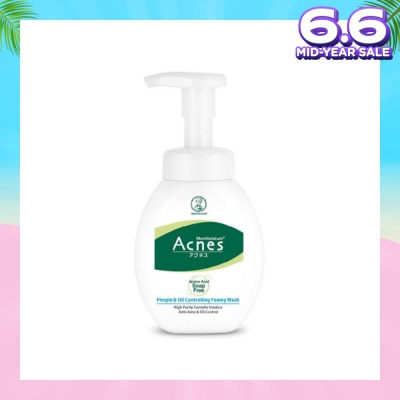 ACNES Bubble Foam Anti-Pimple Formula Wash (Anti-Bacterial & Oil-Control) 150g