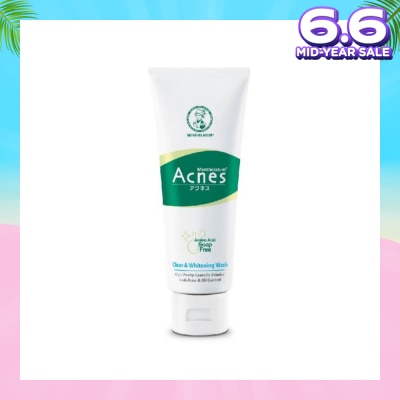 ACNES Clear and Whitening Wash (For Oily & Troubled Skin) 100ml