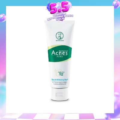 ACNES - Clear and Whitening Wash (For Oily & Troubled Skin) 100ml
