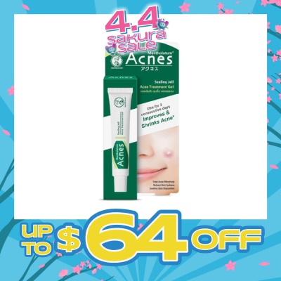 ACNES - Medicated Sealing Jelly Shrink Acne Treatment Gel (Reduce Redness & Soothes Skin) 18g