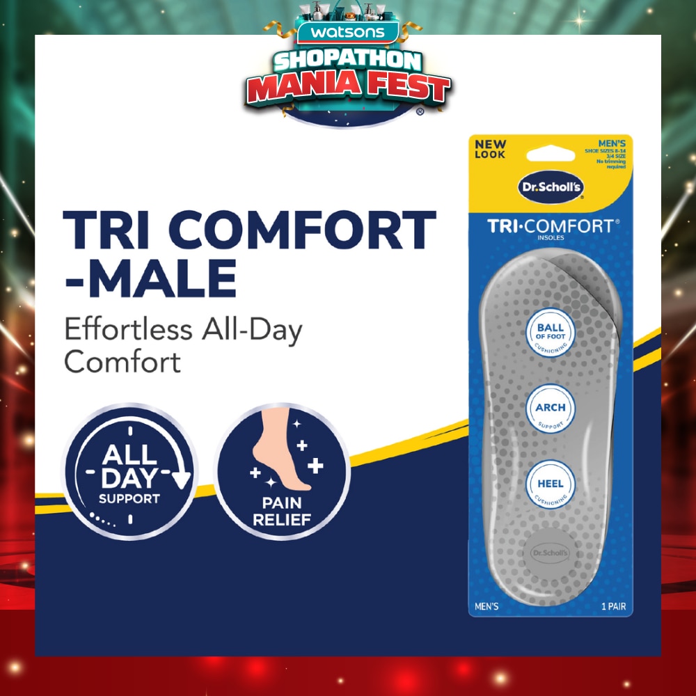 Tri-Comfort Insoles Men 1s