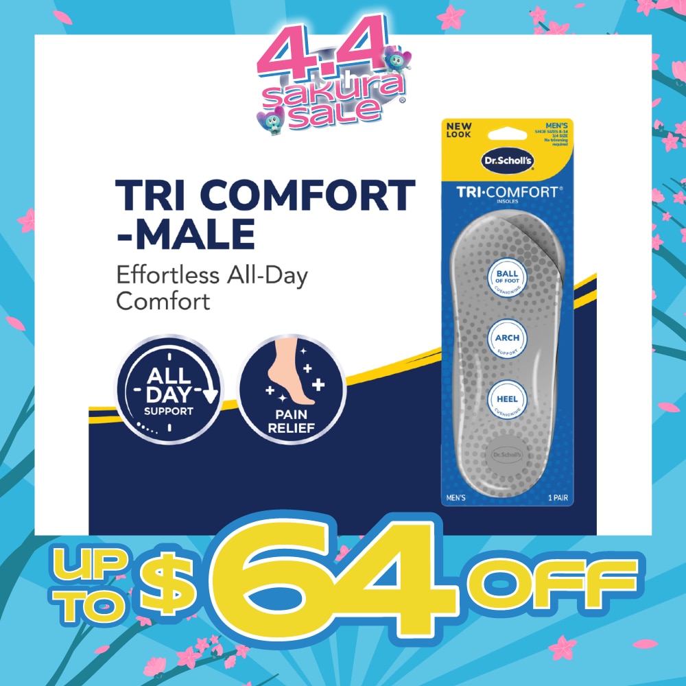 Tri-Comfort Insoles Men 1s